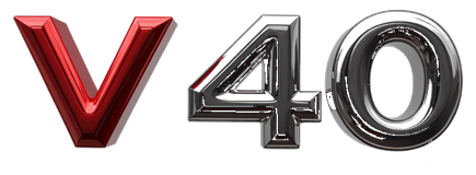 v 40 logo